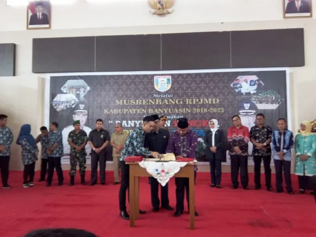 Kerjasama Banyu Asin dan Tanjab Timur Ditandatangani